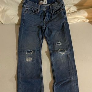Abercrombie distressed skinny jeans